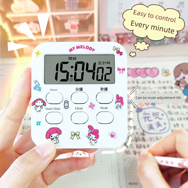 Postgraduate Entrance Examination Timing Timer Students Can Mute Vibration Reminder Time Management College Entrance Examination Kitchen Baking Alarm Clock
