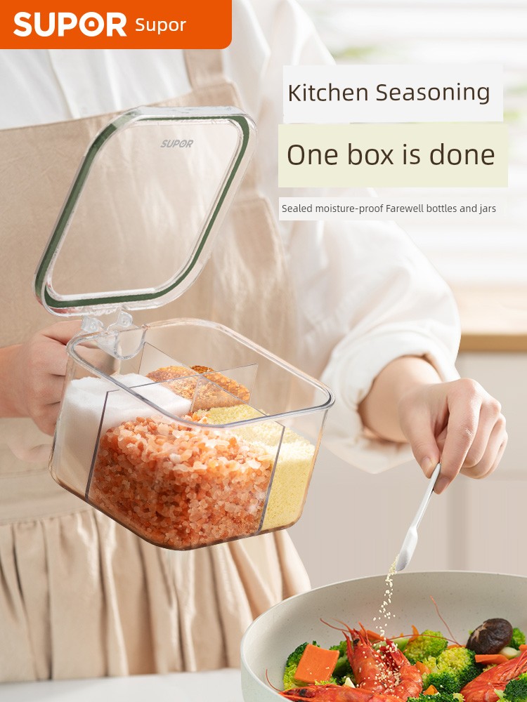 Supor Kitchen Classy Multi-Grid Integrated Seasoning Box