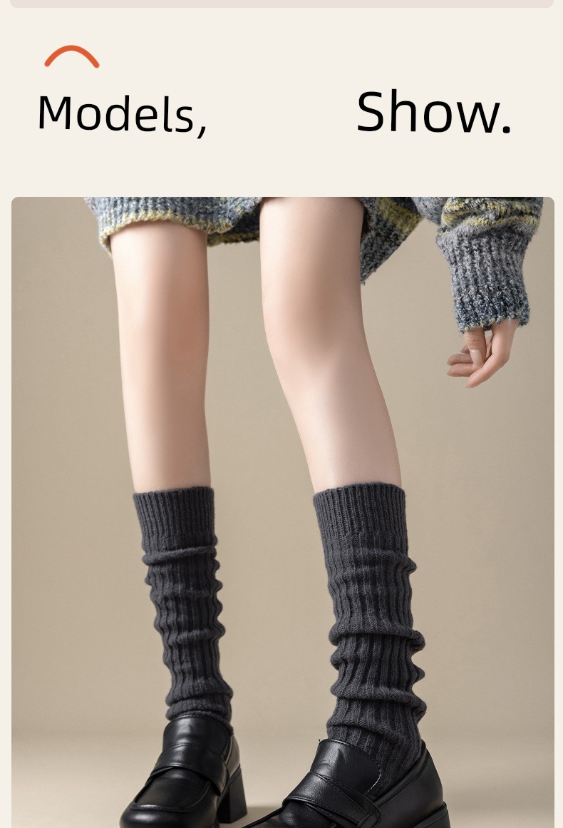 Warm Shark Leg Warmers & Socks Set for Women