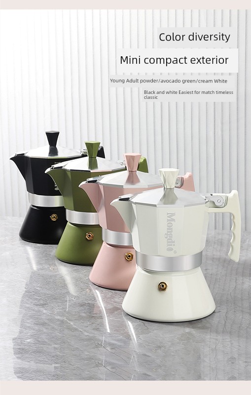 Mongdio Moka Pot - Brew Espresso at Home