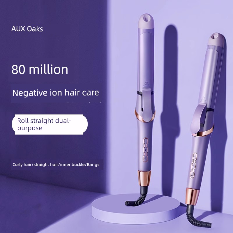 Ox Hair Curler for Curling Or Straightening Long-Lasting Hair-Styling Does Not Hurt Hair Handy Gadget Large Roll Large Wave Splint Dormitory Bangs