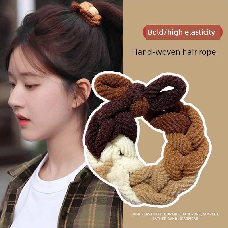 850 Pack High Elastic Jelly Color Hair Bands