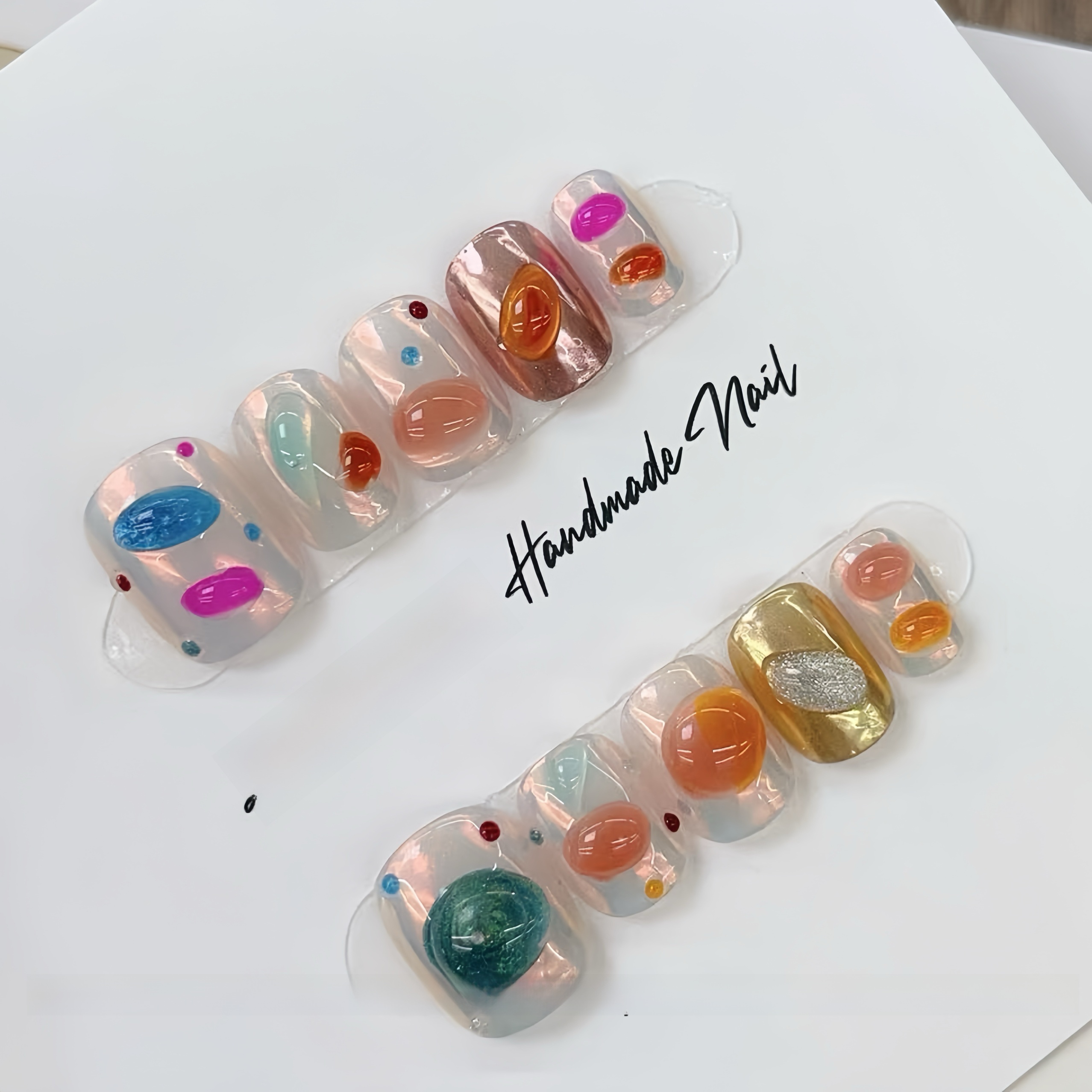 Wear Armor Macaron Color Polka Dot Orange Juice