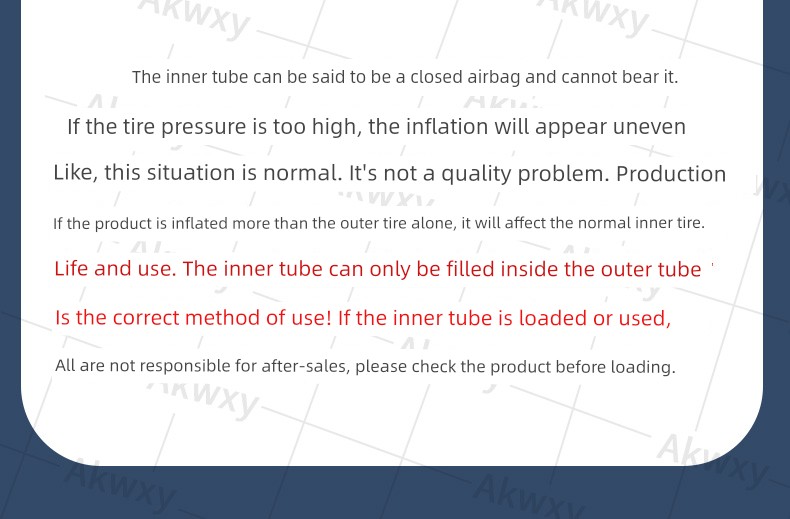 Premium Bike Inner Tube - Fits 12-26 Inches