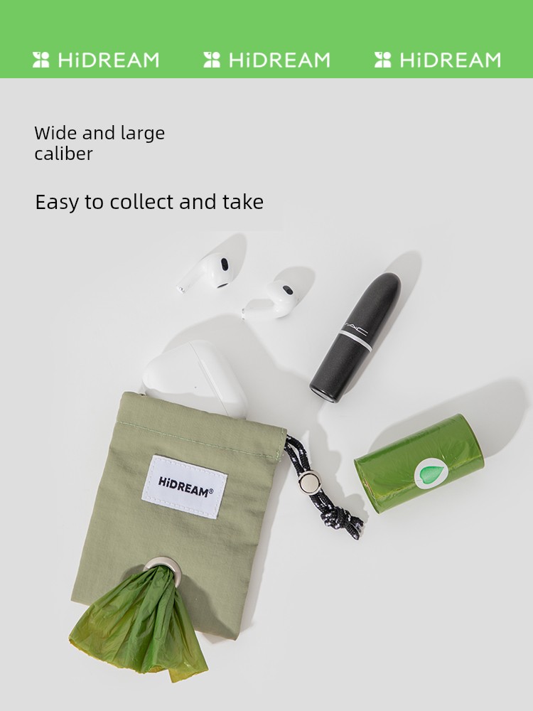 Hidream Pet Pooper Scooper Dog Walking Poop Picking Bags Poop Key Bag Shovel Shit Garbage Bag Small Bag Fabulous Appliance
