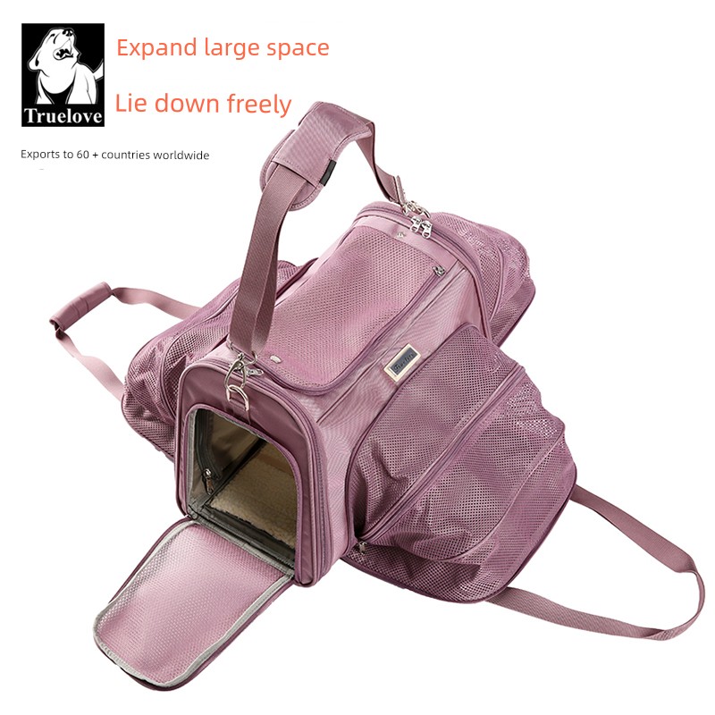Truelove Pet Bag Portable Cat Miracle Baby Sponge Backpack Large Capacity Breathable Small Dog Cat Box Cage