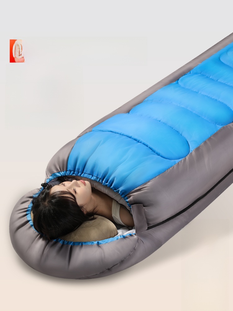 Outdoor All Year Round Universal Student Thickened Cold Protection Sleeping Bag