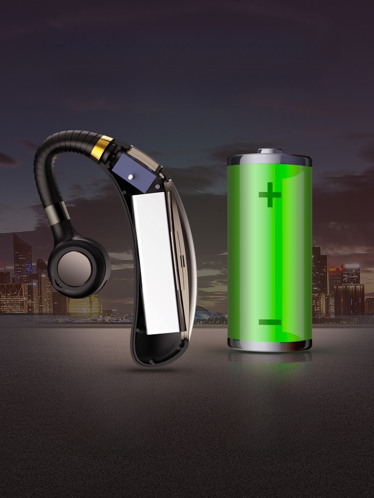 Bluetooth Headset Wireless Battery Life 2024 New Arrival Applicable to Apple Ear-Mounted Special Noise Reduction Power Sound Quality Voice