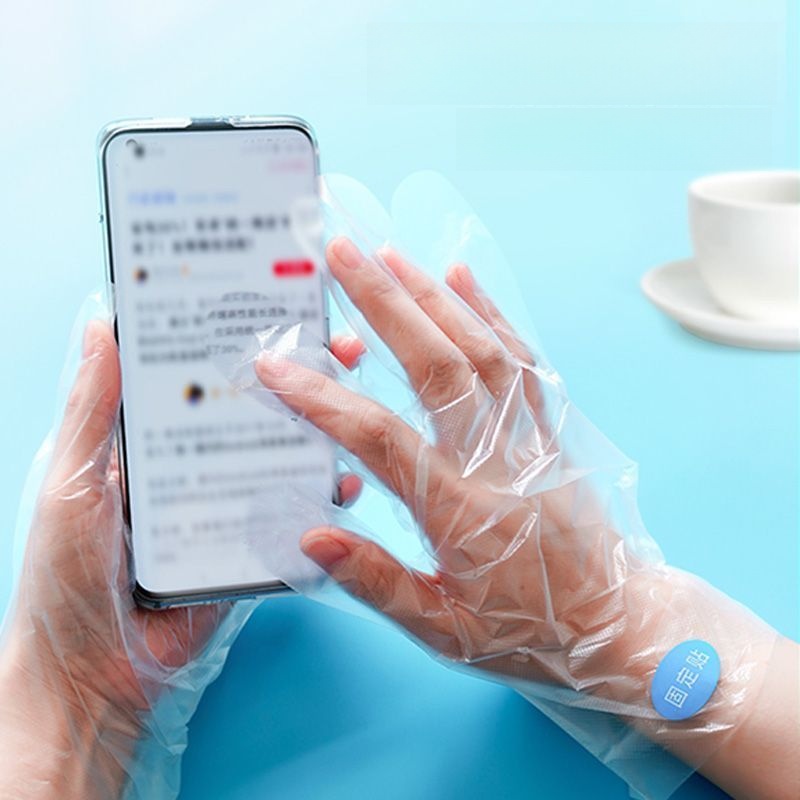 Slip-on Thickened Plastic Anti-Chapping Hand Mask Booties