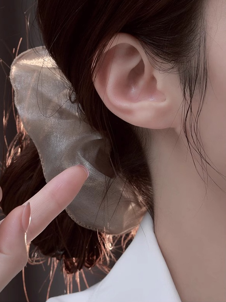 S999 Sterling Silver Women's Elegant Anti-Blocking Sleep Butterfly Studs