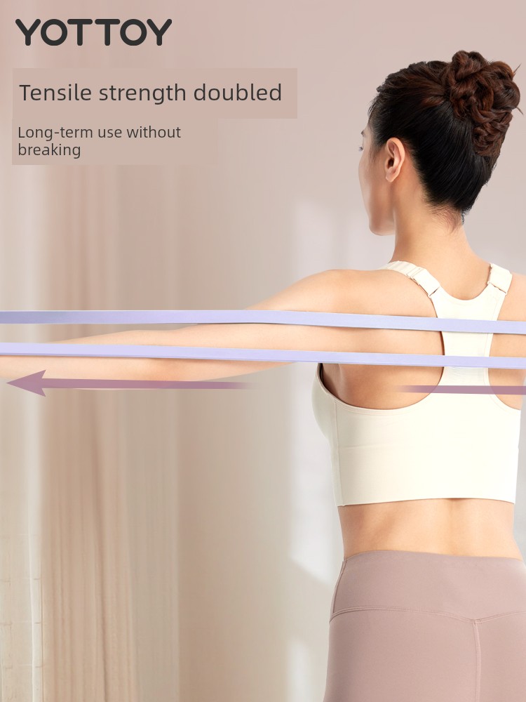 Elastic Band Hip Training Resistance Band Strength Training Fitness Leg Practice Yoga Back Practice Yoga Belt Pull-up Elastic Force Circle
