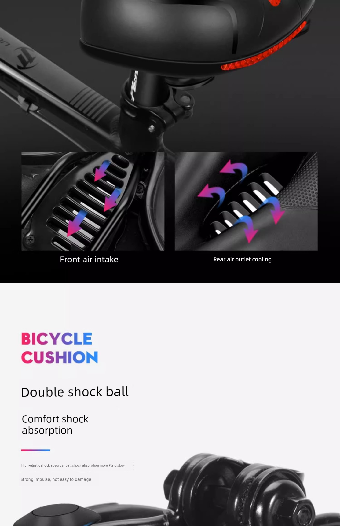 Premium Silicone Bike Saddle Cover for Comfort