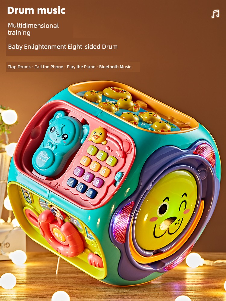 Baby Toys Baby Toddler Puzzle 0 Early Education 1 One and a Half Years Old 2 Kids 7 6 Months Or More 12 Boys and Girls 8 9