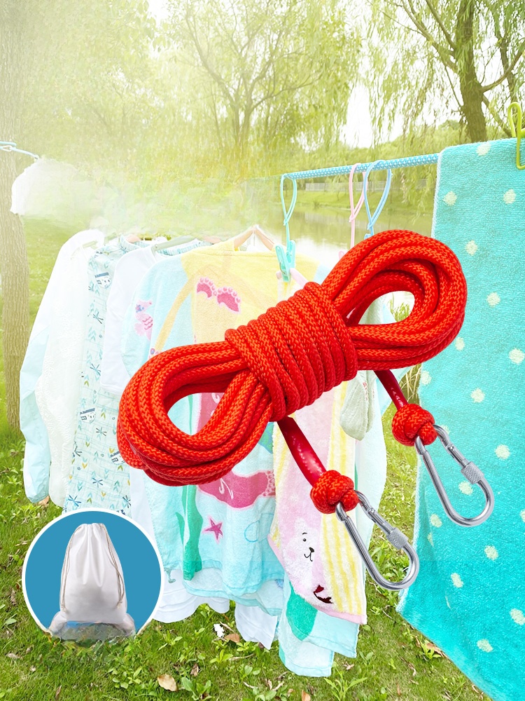 Thickened Non-Slip Outdoor Handy Gadget Punch-Free Clothesline