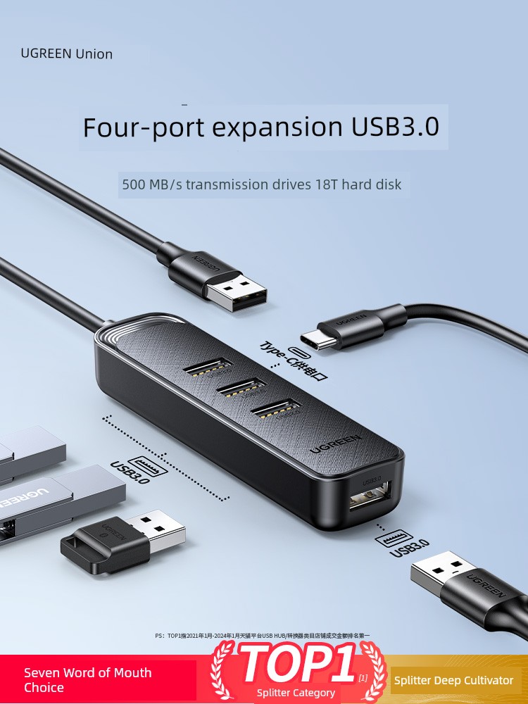 Green Desktop External Power Supply Tablet USP Extender