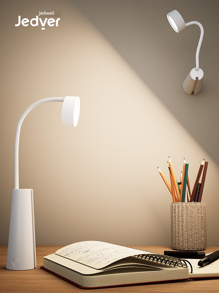 Portable Mini Table Lamp Dormitory Sleep Light USB Light Bedside Reading Light Lamp Rechargeable LED Small Night Lamp