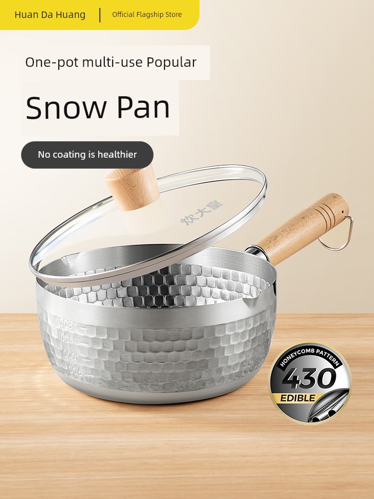 Cooker King Gas Stove Applicable Stainless Steel Yukihira Pan