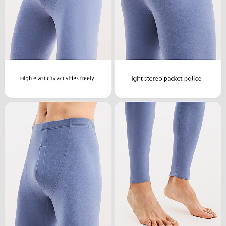 Warm Compression Fleece-Lined Leggings for Men