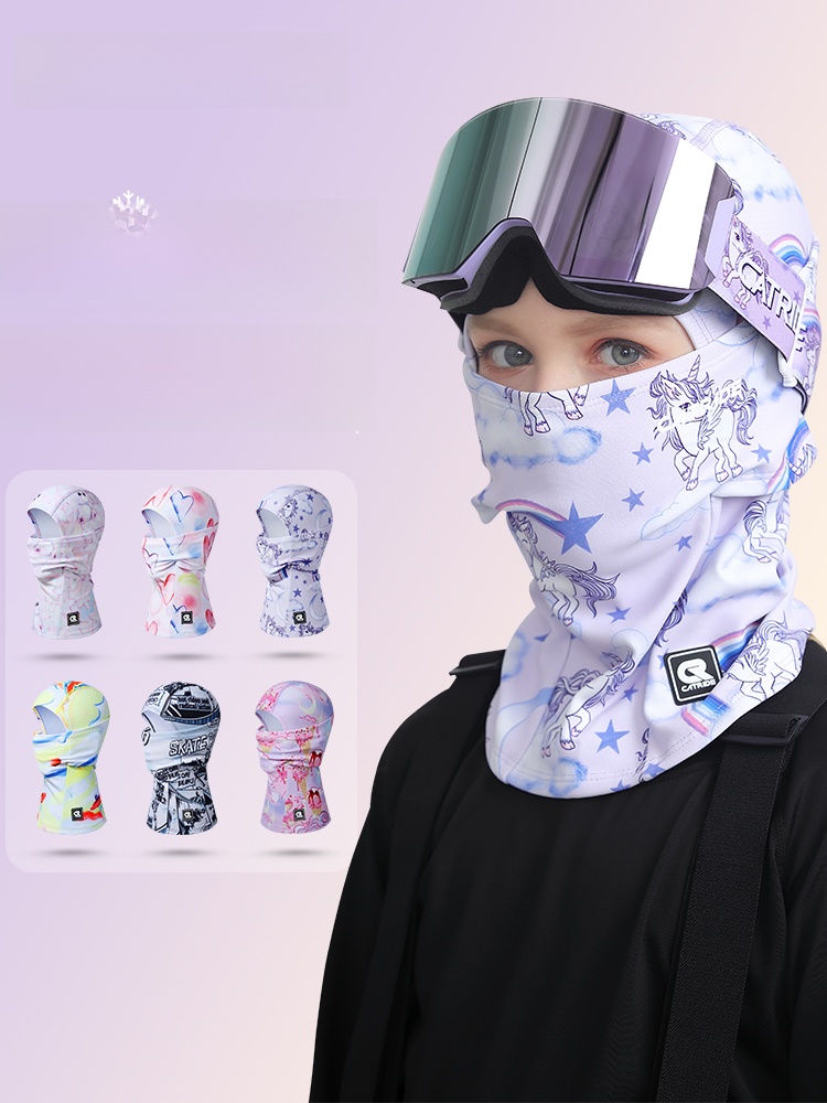 Men and Women Face Care Heattech Snow Mountain Sun Protection Motorcycle Helmet Goggles/Outdoor Riding Removable Mask