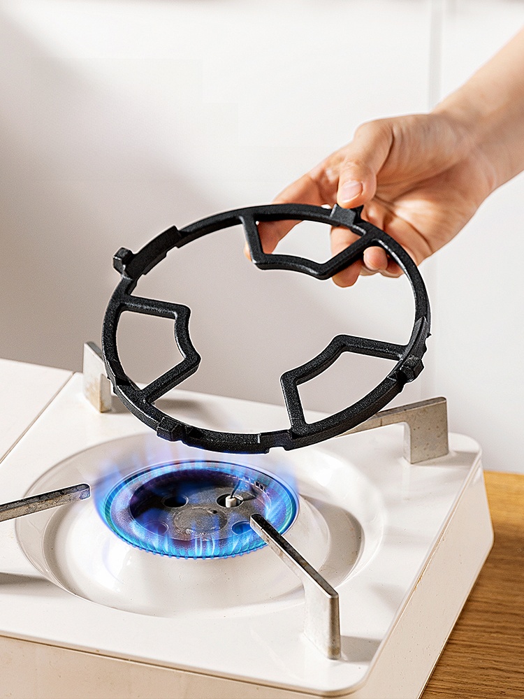 Modern Housewife Gas Stove Bracket Gas Stove Stove Stove Non Slip Shelf Kitchen Pot Rack Milk Pot Auxiliary Holder Support