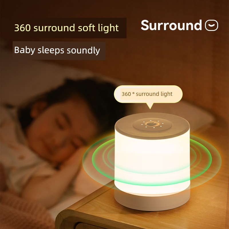 WRIGLEY Mini Touch Small Night Lamp Student Dormitory Kids Room Master Bedroom Night Lamp Dual-Purpose Charging and Plug-in Night Light