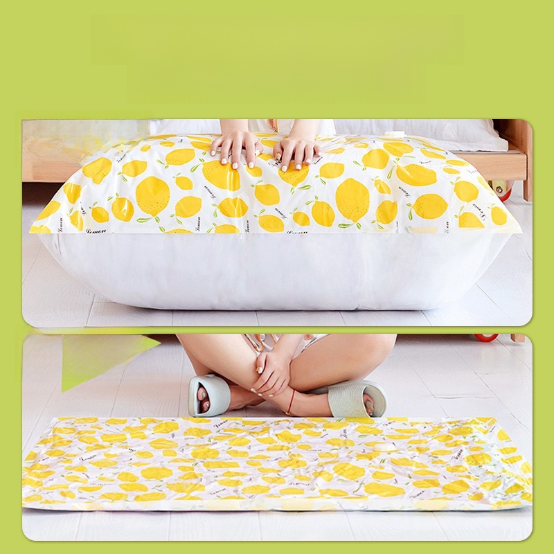 Vacuum Compression Bag Vacuum Storage Quilt Clothing No Pumping Sealed Travel Special Bag Moisture-Proof