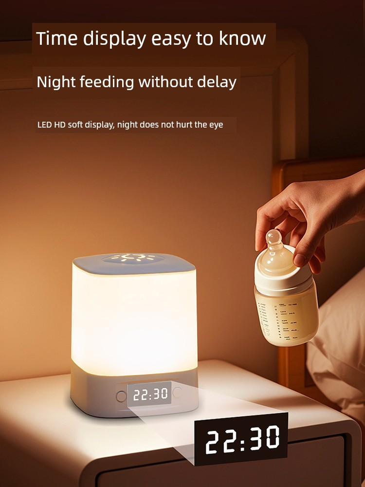 Remote Control Small Night Lamp Bedroom Sleep Light Fancy Table Lamp 2024 New Arrival Charging Bedside Lamp Baby Feeding Eye Protection