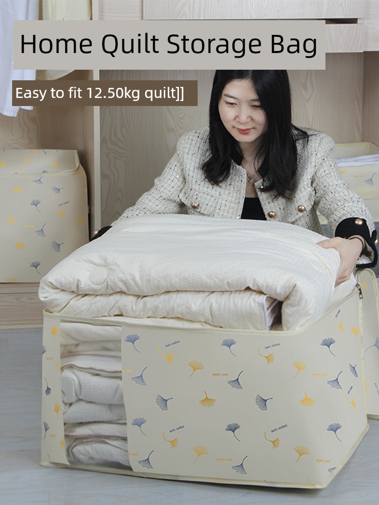 Storage Doctor Коробка для хранения одеял, бытовая коробка для сортировки тканей, коробка для хранения одежды в гардеробе, прозрачная и видимая