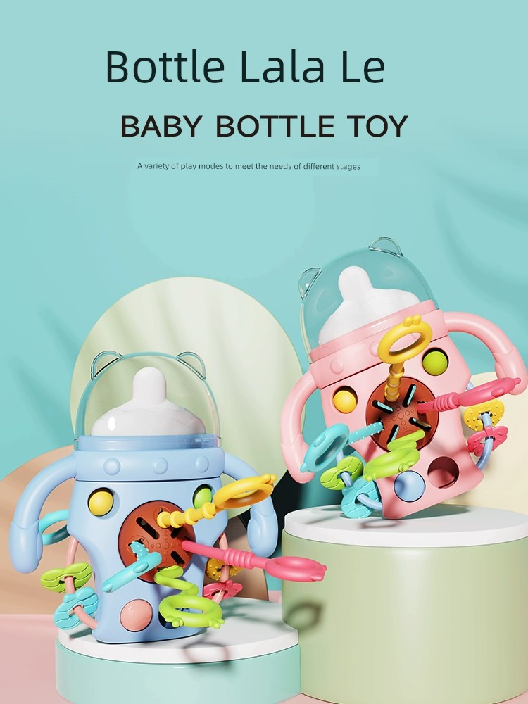 Chouchoule Baby Toys 6 Months 3 Early Childhood Education 8 Feeding Bottle Lala Le Baby 0 1 Year Old Kids 2 Boys and Girls
