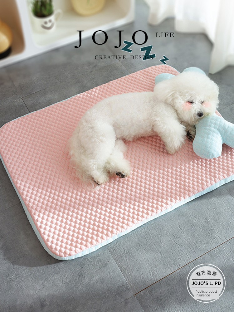 Jojo's L. Pd. Li. Summer Cool Mat for Sleep Type Pet Mat Removable and Washable | Beautiful