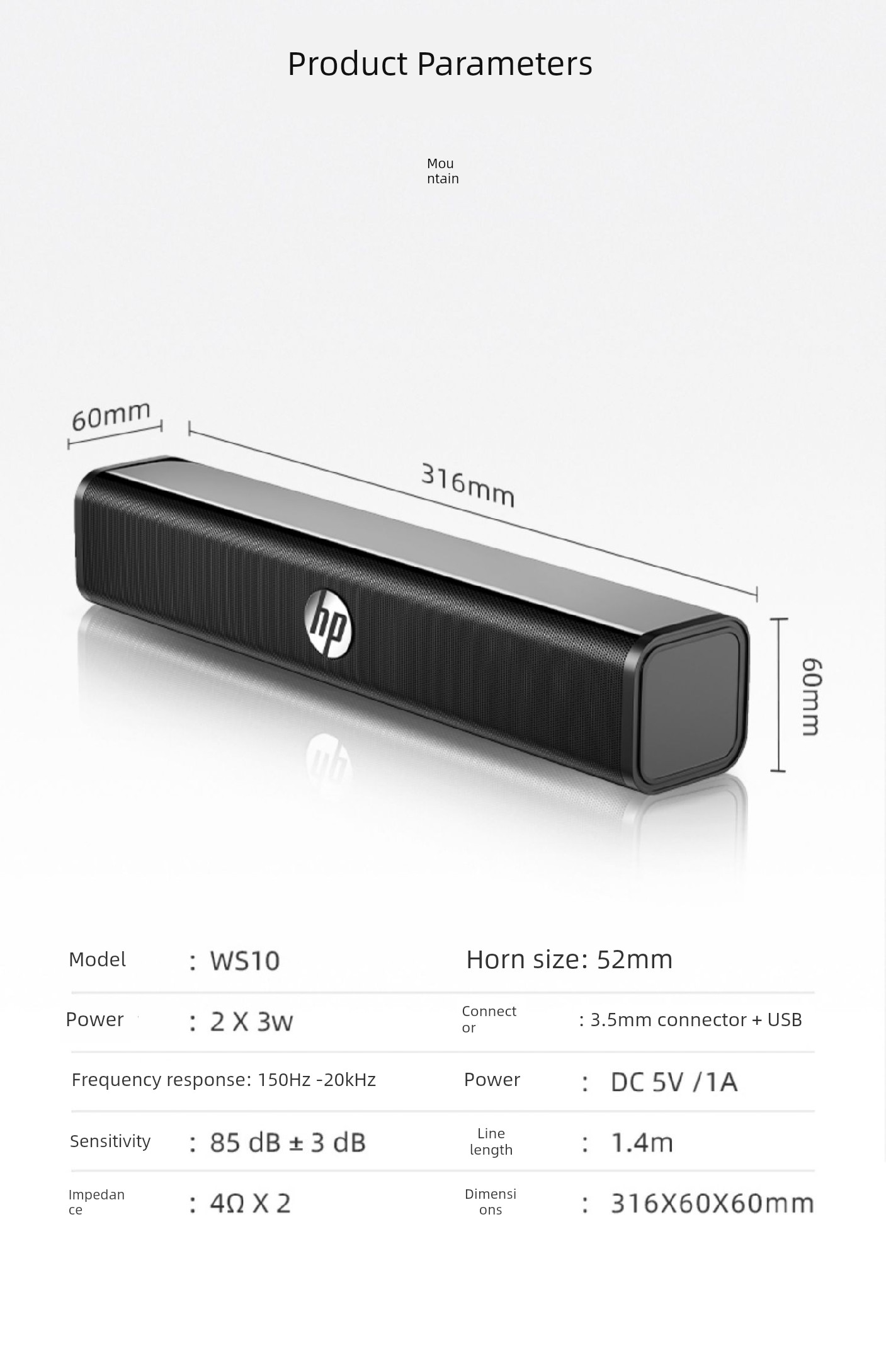 HP Mini Game Speaker for Ultimate Gaming Sound