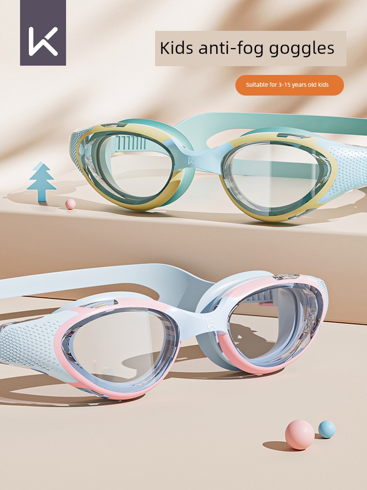 Keep Anti-Fog Middle Frame Submersible Equipment Children's Swimming Goggles