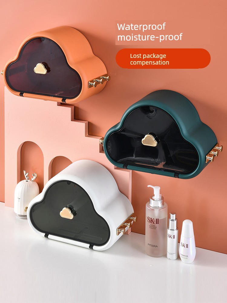 Cloud Wall-Mounted Bathroom Waterproof Tissue Box