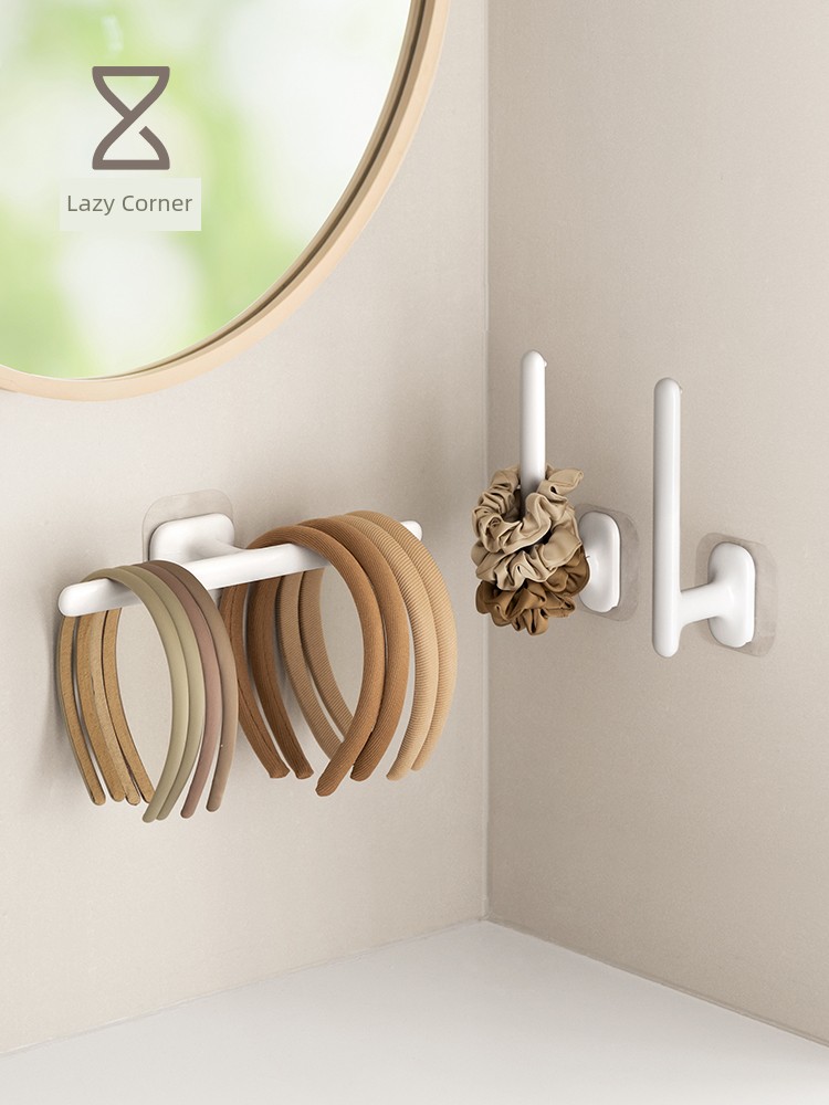 Lanjiaoluo Kids Hair Band Headband Wall-Mounted Storage Rack