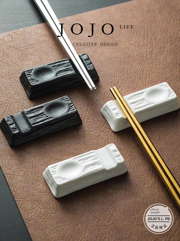 Jojo's L. Pd. Heartbeat. Japanese Chopstick Rack Ceramic Creative High-Looking For Home | Heartbeat