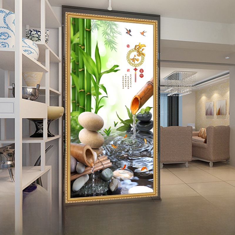 Self-Adhesive Painting Wallpaper Opportunity Knocks Room Welcome Pine