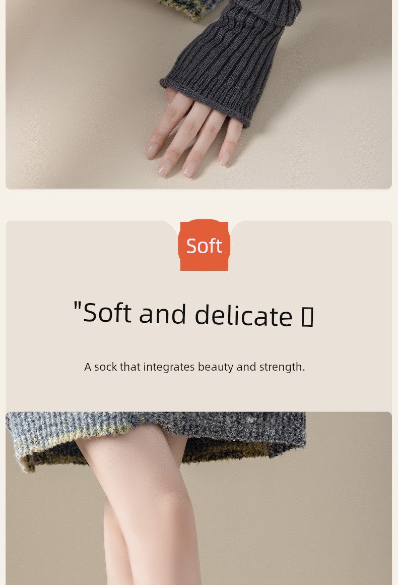 Warm Shark Leg Warmers & Socks Set for Women