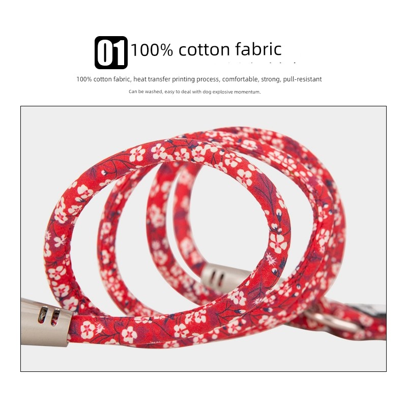 Truelove Dog Hand Holding Rope Chain Dog Leash P Chain Pet Supplies Anti Breaking Loose Small, Medium and Large Dogs Golden Retriever