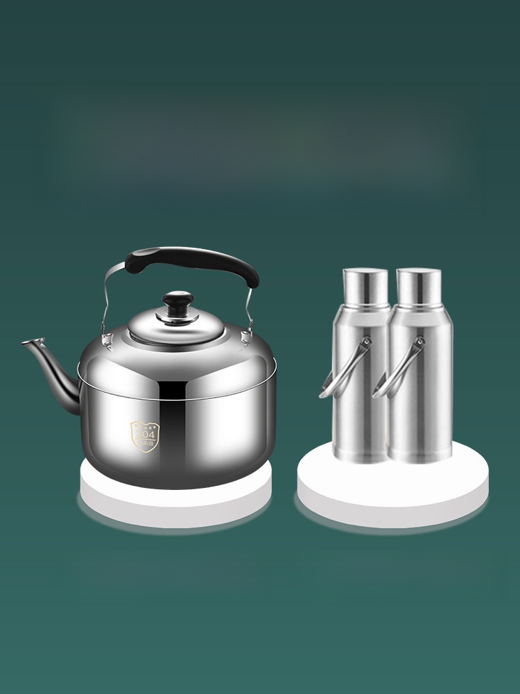 304 Stainless Steel Whistle Large Capacity Kettle Gas Domestic Hot Water Pot Kettle Induction Cooker Food Grade