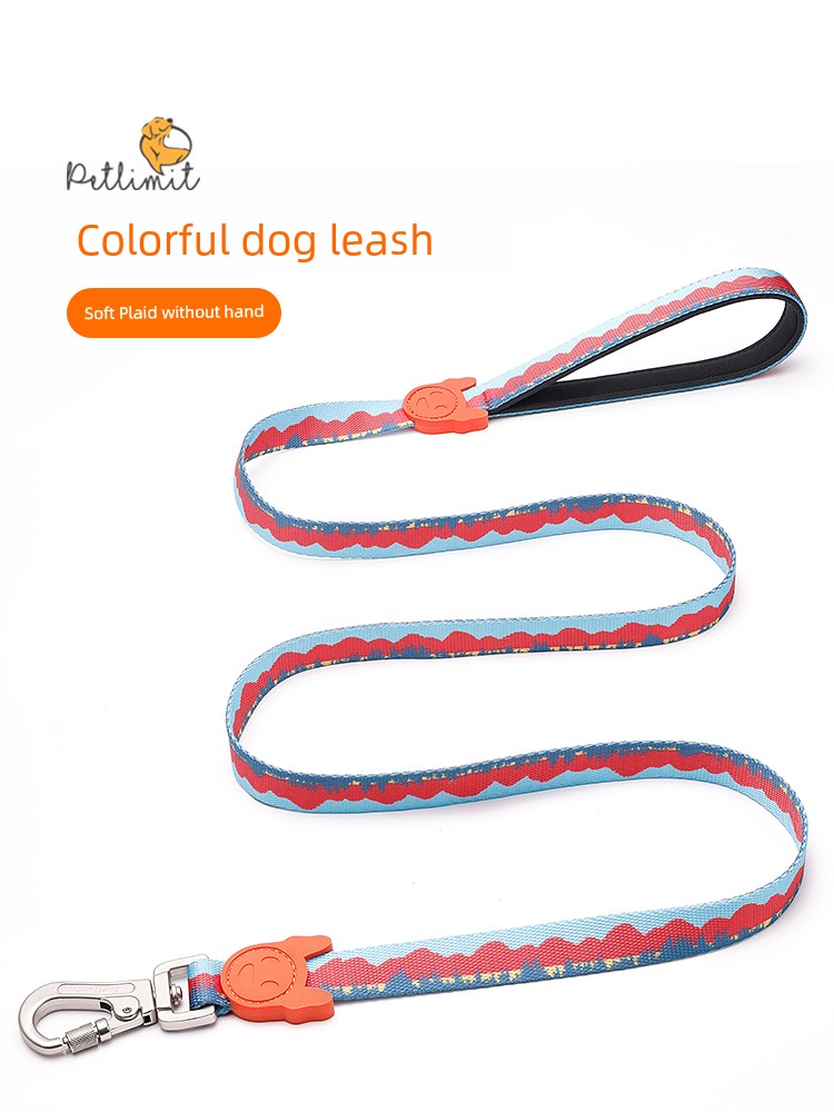 Medium Large Dog Teddy Anti Breaking Loose Dog Hand Holding Rope