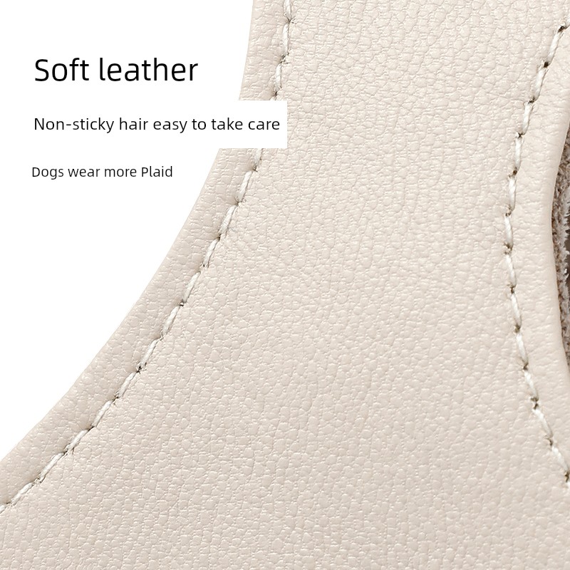 轻盈舒适宠物胸背带，适合小型犬