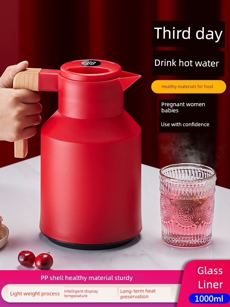 Thermos Household Thermal Kettle Large Capacity Heat Preservation Bottle Thermos Bottle Office Hot Water Bottle Student Dormitory Thermos