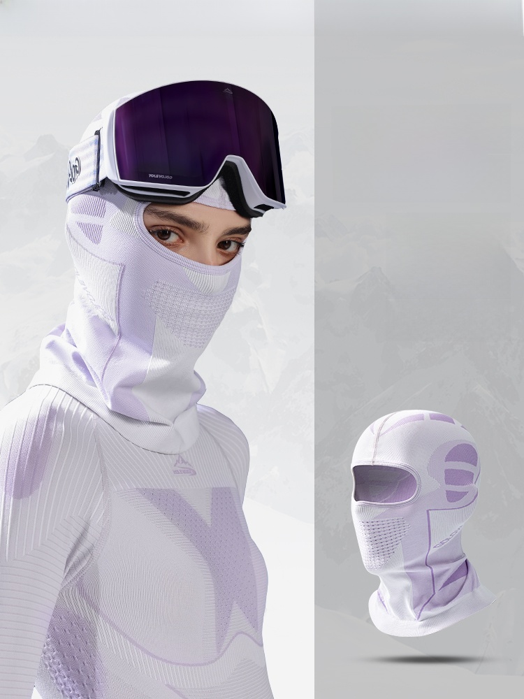 Ski Mask Face Care Autumn and Winter Women's Breathable Thermal Headgear Windproof Men's Same Adult Professional Protective Gear Equipment