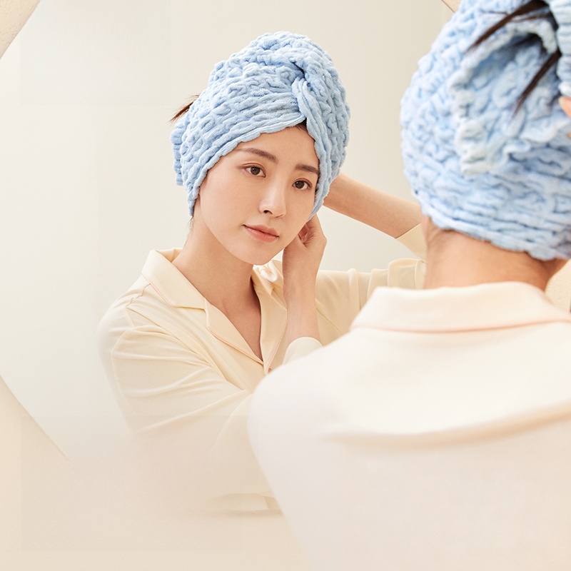 Purcotton Women's Wipe Hair Stretch Face Cloth Absorbent