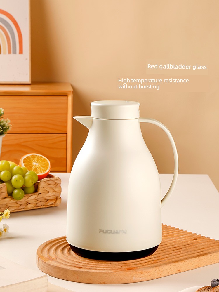 Fuguang Thermal Insulation Kettle Household Thermal Pot Glass Liner Large Capacity Insulation Pot Kettle Thermos Bottle Kettle Small