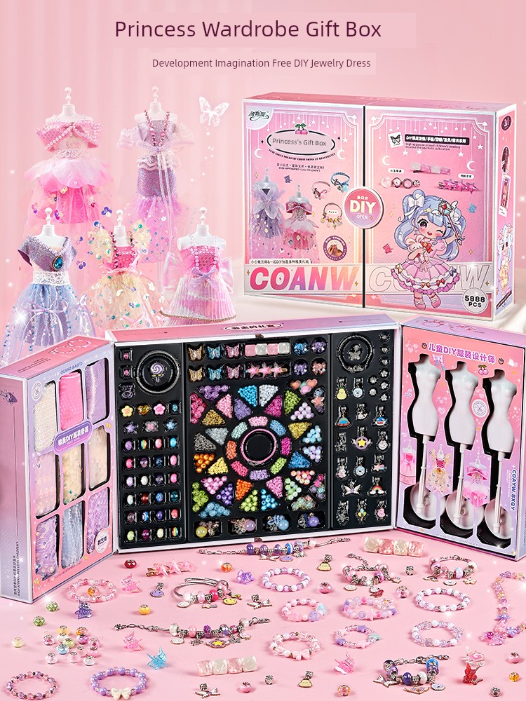 Girls' Clothing Design DIY Handmade Material Internet-Famous Toys Production 8 Primary School Students Creative Gifts for Children 10 Years Old 12