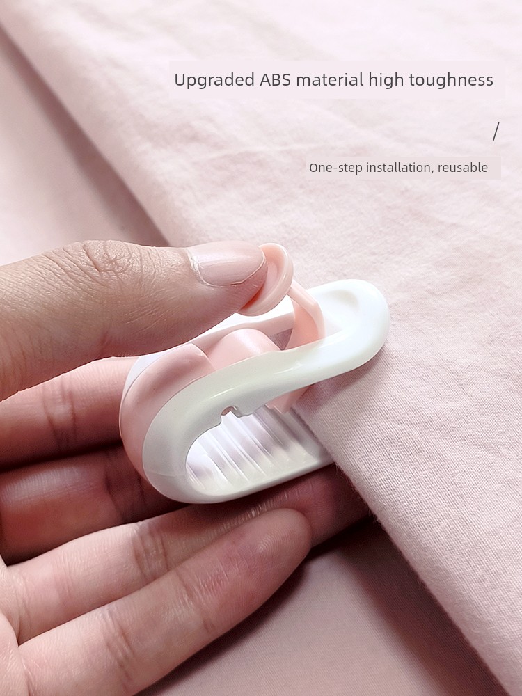Japanese-Style Quilt Holder Needle-Free Safety Invisible Anti-Run Handy Gadget Bed Sheets Non-Slip Clip Quilt Cover Sheet Quilt Buckle