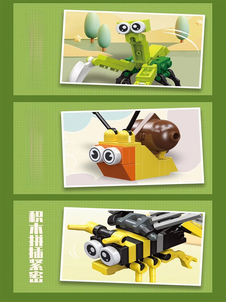 Animal World Boys and Girls Elementary School Toy Insects