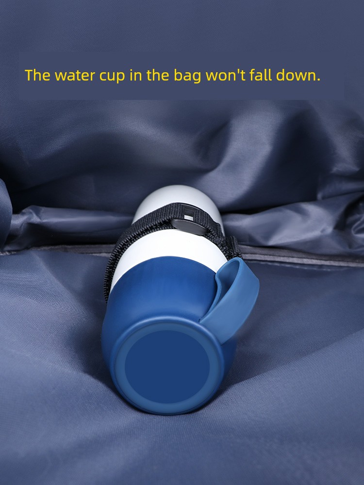 Water Cup Placed in the Bag Fixing Band DIY Needle Stiched Backpack Inner Wall Reverse Buckle with Vacuum Cup Anti-Shift Elastic Bandage