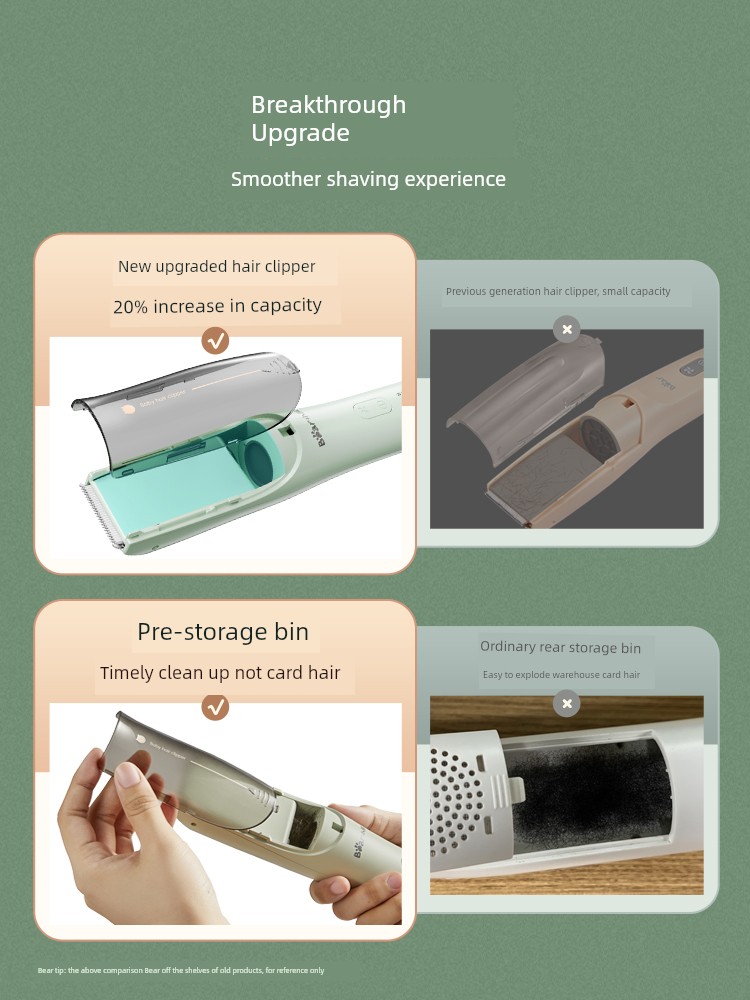 Bear Baby Electrical Hair Cutter Hair Clipper